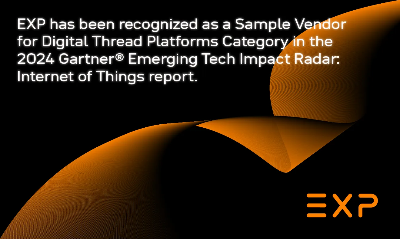 EXP as a Sample Vendor in the Gartner® Emerging Tech Impact Radar