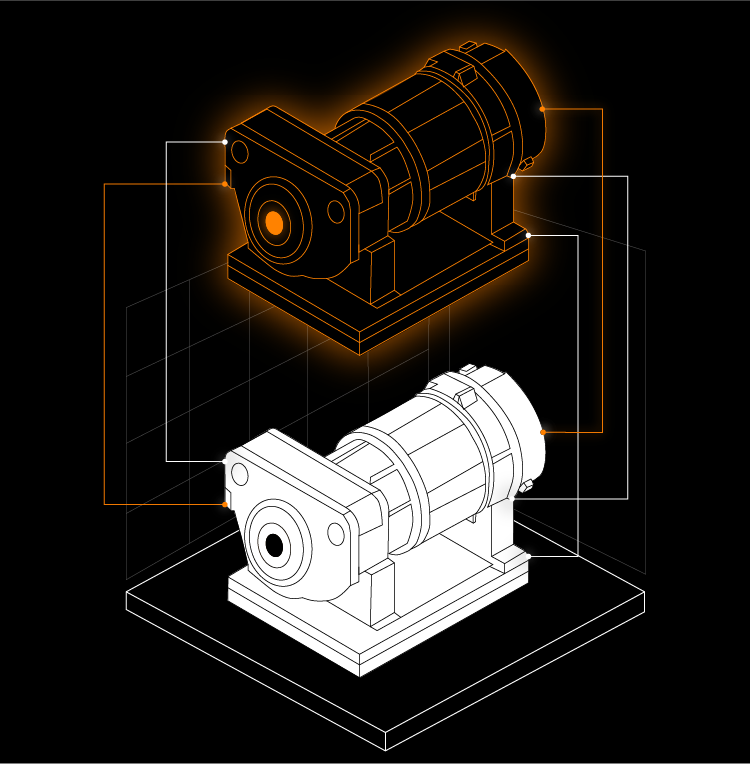 Digital twins today · manual, system by system